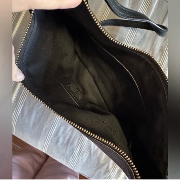 Coach Black Leather Crossbody Bag - Picture 3 of 3
